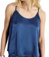 American Vintage Voogy Scoop Sleeveless Top In Blue In Blue