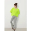 American Vintage Widland Top In Fluorescent Yellow In Yellow