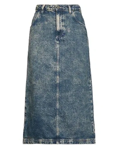American Vintage Woman Denim Skirt Blue Size S Cotton