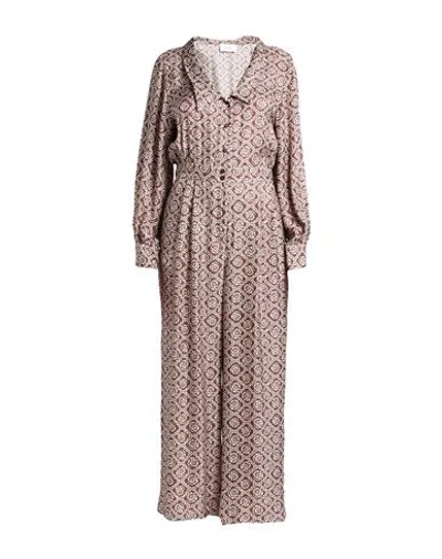American Vintage Woman Jumpsuit Brown Size L Viscose