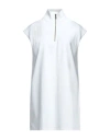 American Vintage Imocity French Terry Mini Dress In White