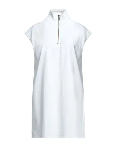 American Vintage Imocity French Terry Mini Dress In White
