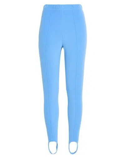 American Vintage Woman Pants Azure Size L Polyester In Blue