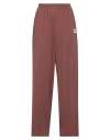 American Vintage Woman Pants Brown Size L Polyester, Elastane In Brown