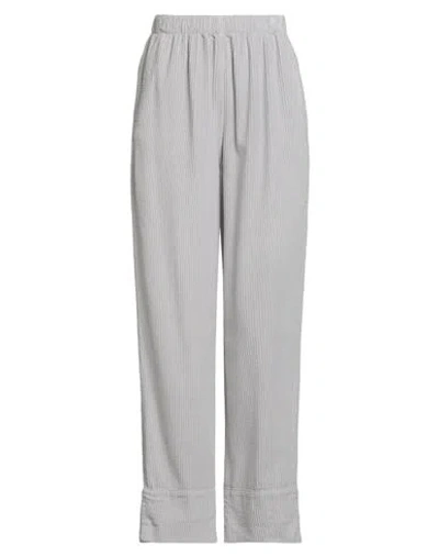 American Vintage Woman Pants Light Grey Size Xs Cotton In Gray