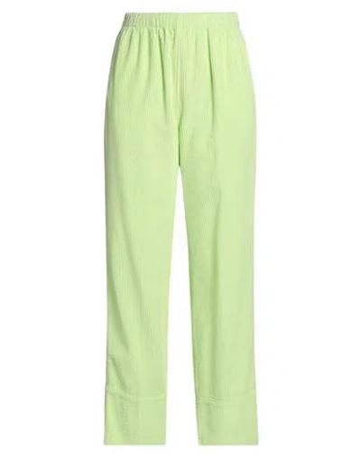 American Vintage Woman Pants Lime Green Size M Cotton