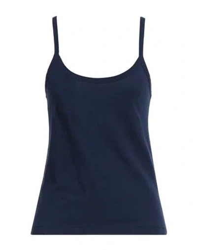 American Vintage Voogy Scoop Sleeveless Top In Blue