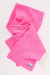 American Vintage Wool Blend Scarf In Pink