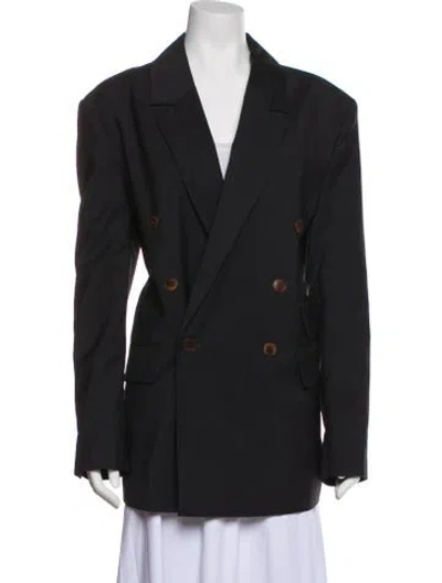 Pre-owned American Vintage Wool Pantsuit In Black