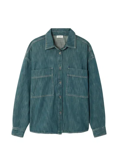 American Vintage Ydopark Shirt In Green