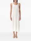 American Vintage Yruki Rib Tank Dress In White