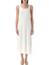 American Vintage Yruki Rib Tank Dress In White