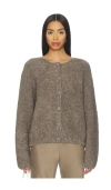 American Vintage Zolly Cardigan In Animal Print