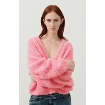 American Vintage Zolly Cardigan In Pink