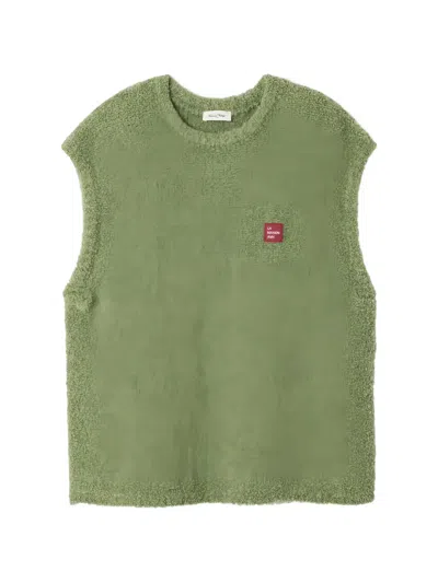 American Vintage Zolly Sleeveless Sweater In Green
