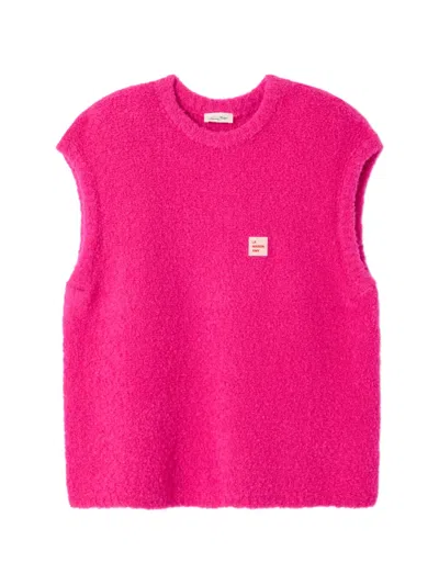 American Vintage Zolly Sleeveless Sweater In Pink