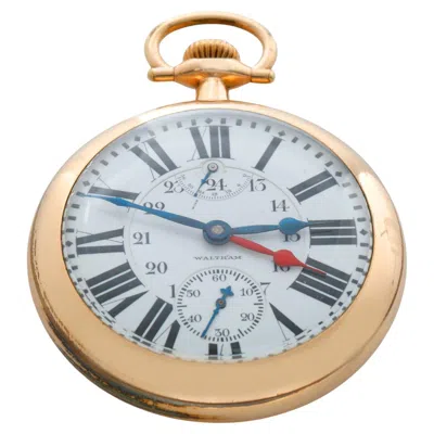 Pre-owned American Waltham Watch Co. Waltham 18 Size 21j Vanguard Up/down Indicator Ultra Rare For Canadian Market In Multi