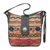 American West Women's Hand Woven Santa Fe Tapestry Hobo Bag In Multi In Multi