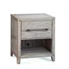 American Woodcrafters Aurora 1-drawer Night Stand - Whitewash