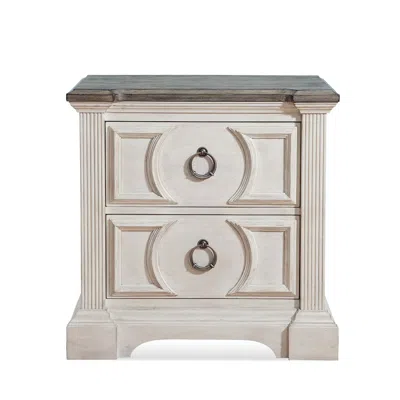 American Woodcrafters Brighten Nightstand - Antique White