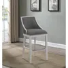 American Woodcrafters Keller 26" Stool - Off White Finish