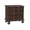 American Woodcrafters Rodanthe 3-drawer Nightstand - Cherry Brunette