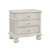 American Woodcrafters Rodanthe 3-drawer Nightstand - Dove White