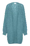 Americandreams Women's Blue Lee Midi Cardigan Turquoise