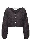 Americandreams Women's Cornelia Cropped Cardigan Black