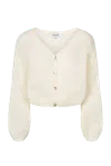 Americandreams Women's Cornelia Cropped Cardigan White
