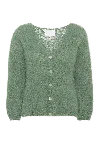 Americandreams Women's Cornelia Ls Cardigan Dusty Green