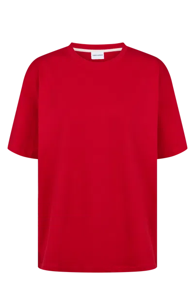 Americandreams Women's Doria Boxy T-shirt Bright Red