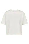 Americandreams Women's Kelly Boxy Tee Short White