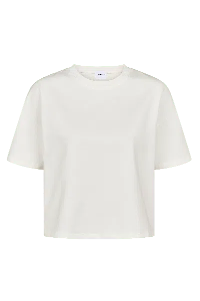 Americandreams Women's Kelly Boxy Tee Short White