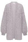 Americandreams Women's Lee Midi Cardigan Light Grey