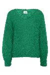 Americandreams Women's Milana Ls Mohair Knit Jade Green