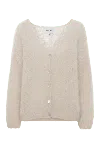 Americandreams Women's Neutrals Cornelia Ls Cardigan Beige