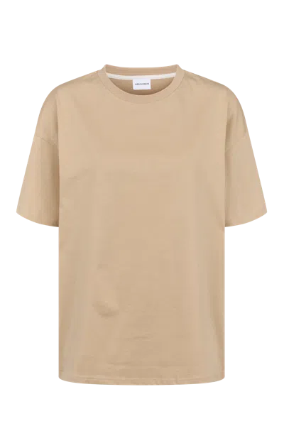 Americandreams Women's Neutrals Doria Boxy T-shirt Light Cappuccino