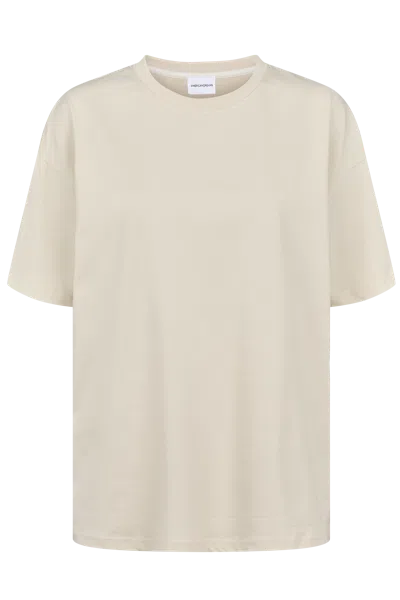 Americandreams Women's Neutrals Doria Boxy T-shirt Sand