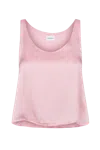 Americandreams Women's Pink Onya Tank Top Soft Berry