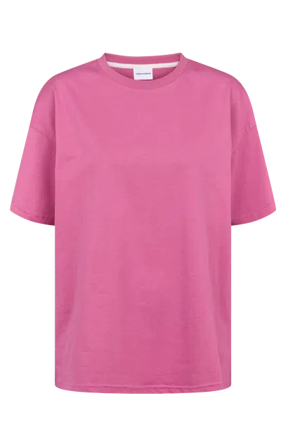 Americandreams Women's Pink / Purple Doria Boxy T-shirt Pearly Purple