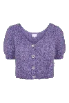 Americandreams Women's Pink / Purple Harper Cardigan Lilac