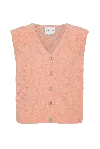 Americandreams Women's Pink Telma Vest Peach