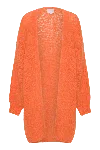 Americandreams Women's Yellow / Orange Lee Midi Cardigan Orange