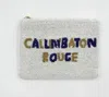 Ameslayne Callin' Baton Rouge Lsu Tigers Harper Coin Purse In Metallic Gold In Multi
