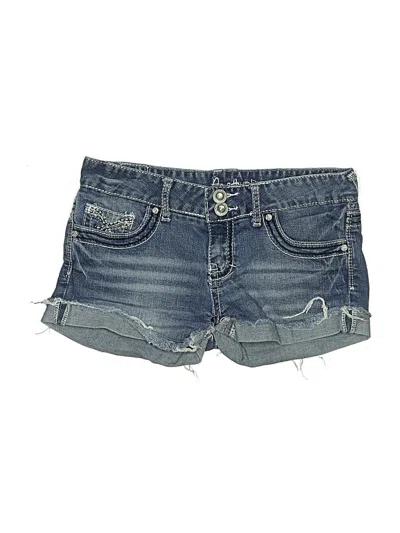 Pre-owned Amethyst Jeans Denim Shorts In Blue