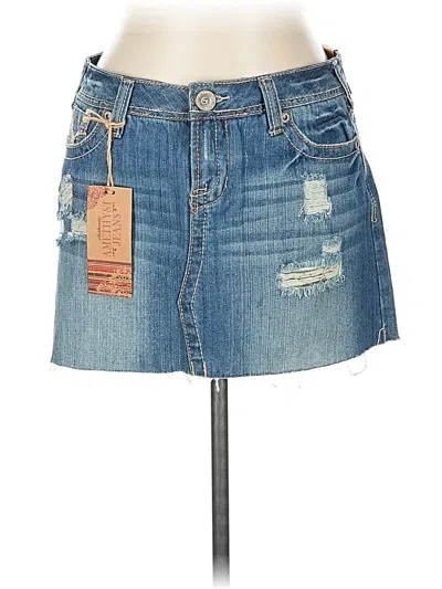 Amethyst Jeans Denim Skirt In Blue