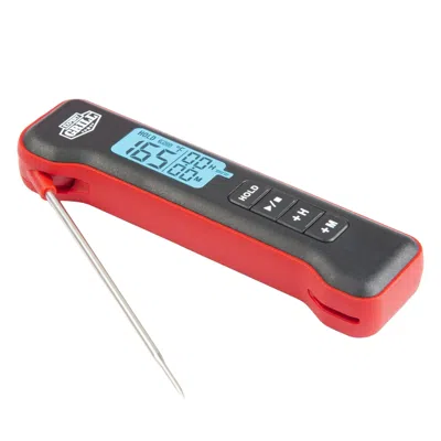 Amexin Joy Instant Read Meat Thermometer Digital Food In Red