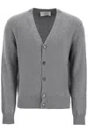 Shop Ami Alexandre Mattiussi Cashmere Cardigan For In Grey