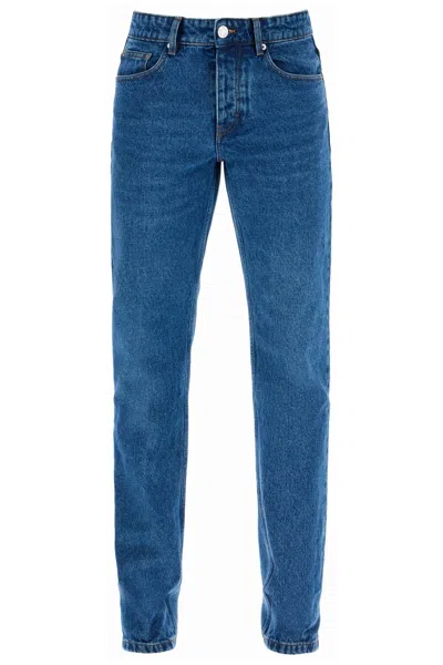 Ami Alexandre Matiussi Cigarette-style Jeans In Blue